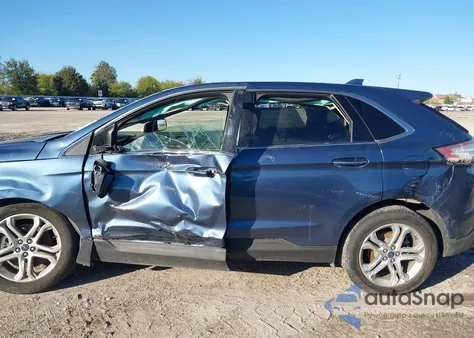 2018 Ford Edge Titanium из США, поврежденный, VIN 2FMPK4K95JBC07314